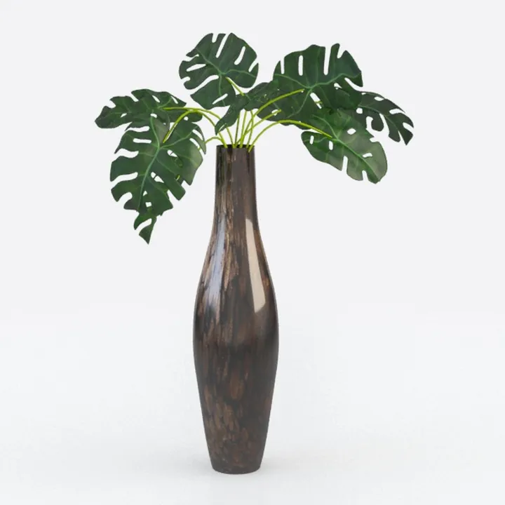 Large Ceramic Vase,11.3 inch Tall Farmhouse Flower