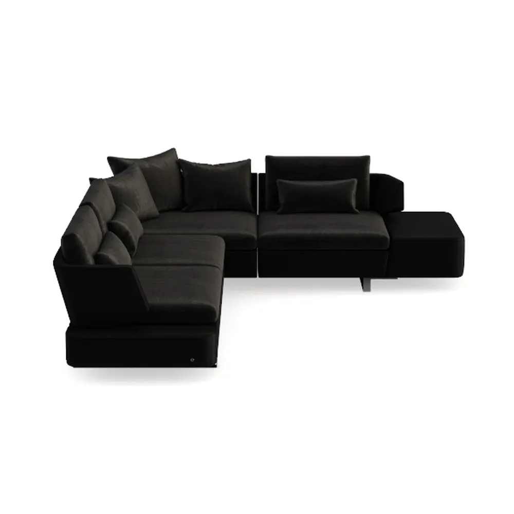 Cloud Sectional Couch with L-Shape Chaise,Modular