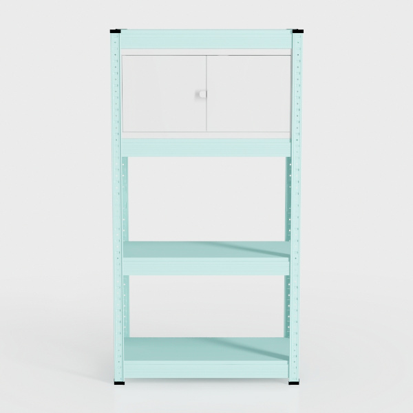 TOOLF 3 Tier Rolling Cart Storage Organizer, Metal