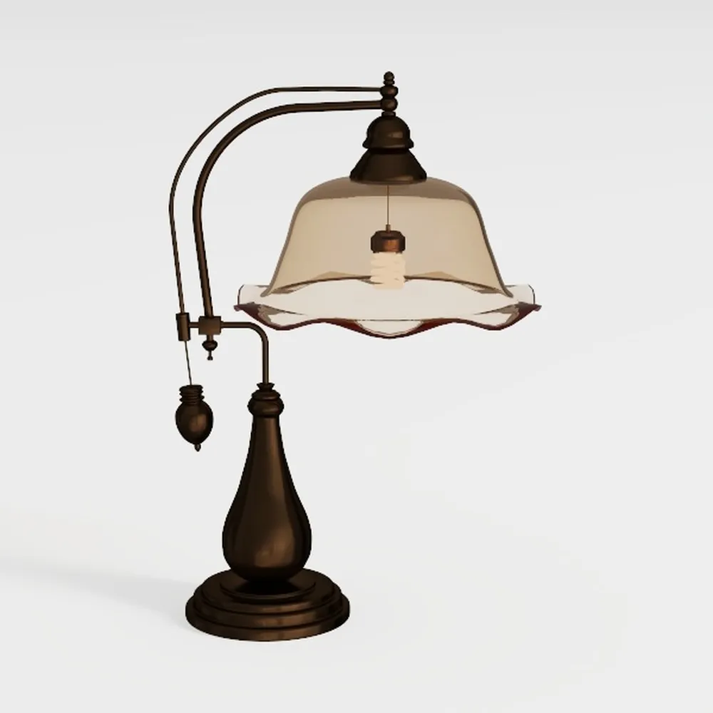 Cordless LED Table Lamp, Battery-Operated, 