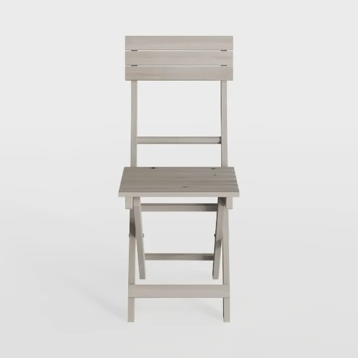 Moonshine Wood Ladder Dining Chair (Set of 2) Side