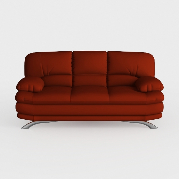 Michael Modern Faux Leather Upholstered