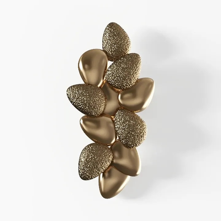 wall deco-Metallic Home