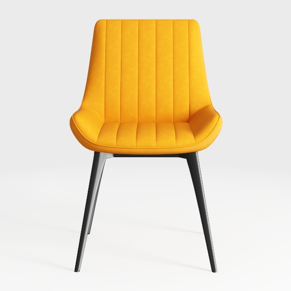 Velvet Dining Chairs Set of 6, Upholstered Mid