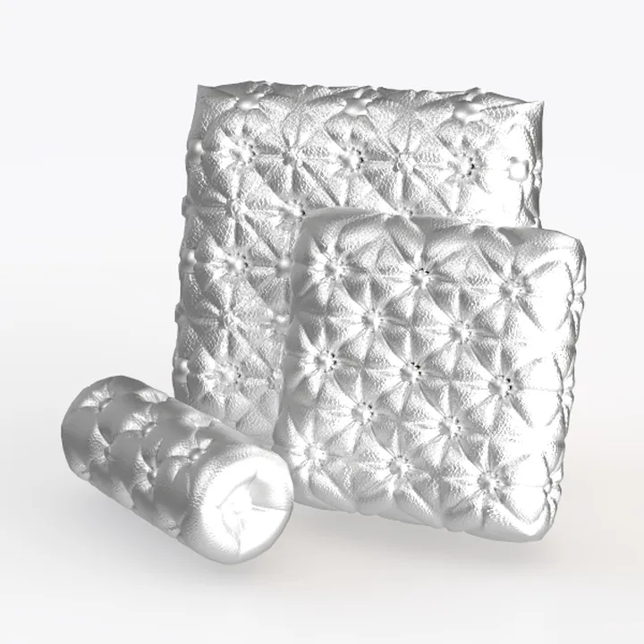 Classic Ethnic Floral Pattern Outdoor Pillow