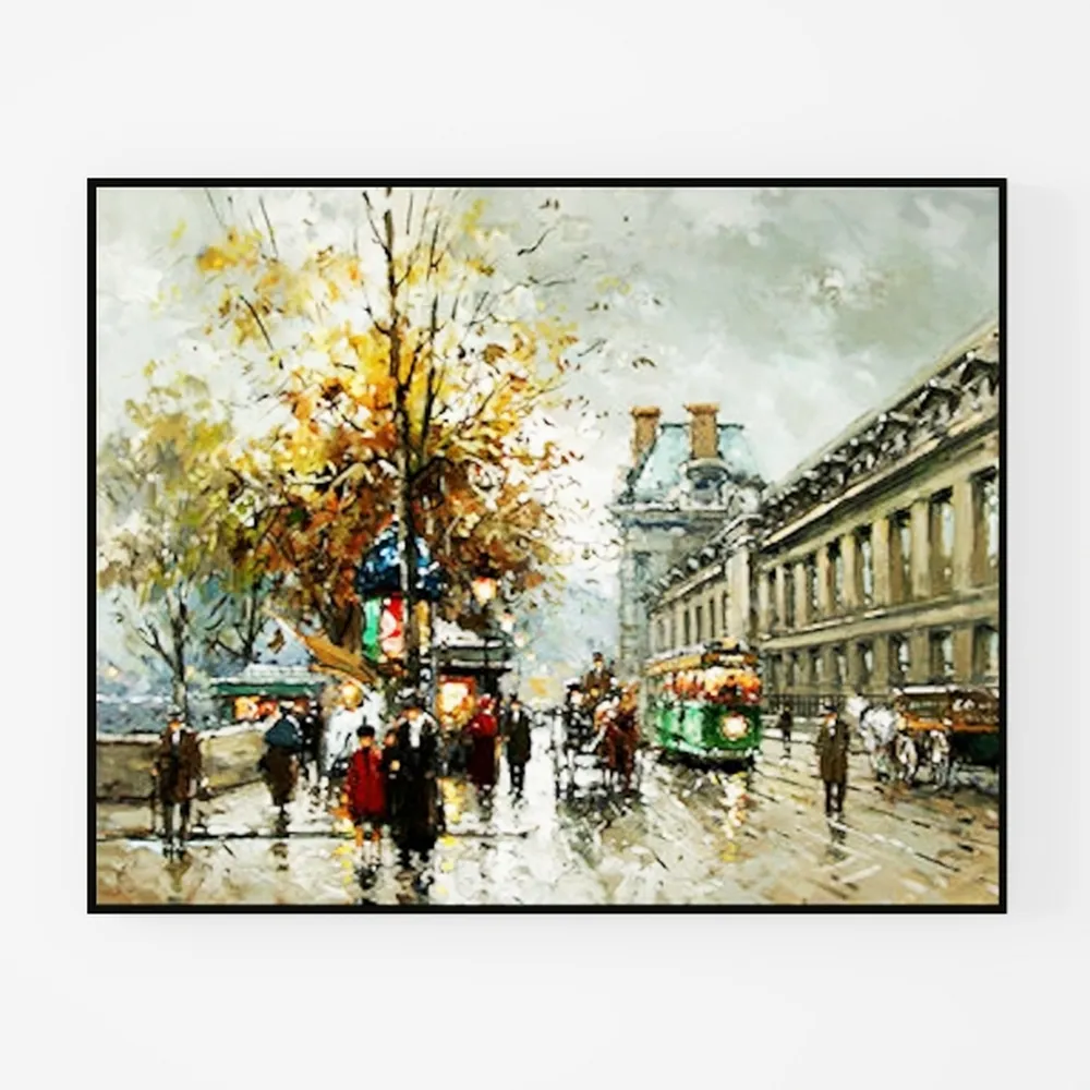 FUHAIHUA Framed Wall Decor Living Room Aesthetic