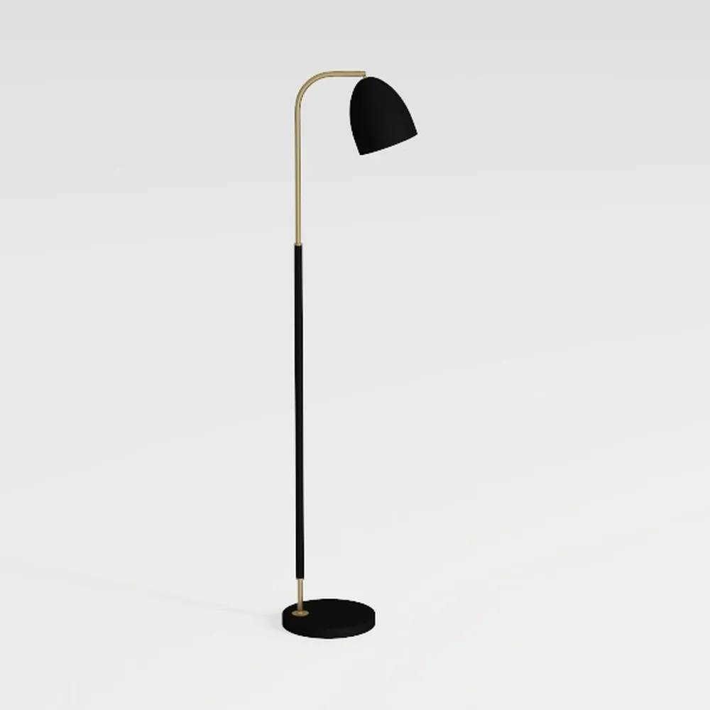 Modern Industrial Floor Lamp For Bedroom, 64''