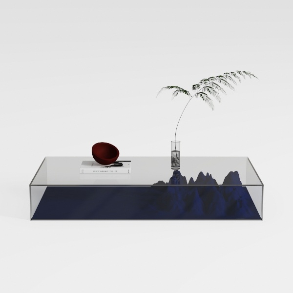 coffee table-Translucent Home