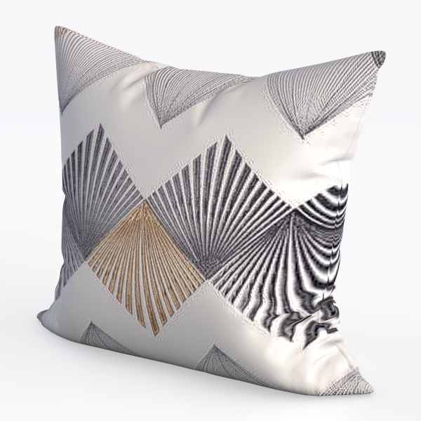 2 PCS Embroidered Throw Pillow Cover Cotton