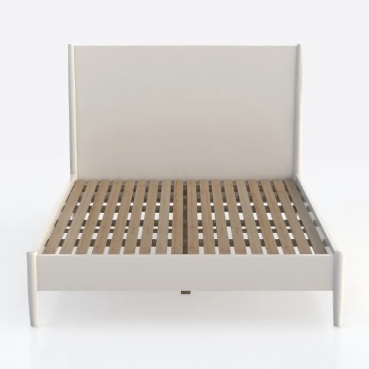 Queen Platform Bed Frame 51.2" High Headboard Tall