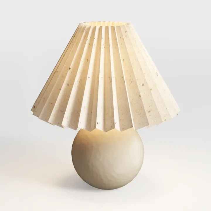 Wood Grain Night Stand Lamp with USB Port Dimming