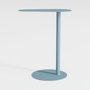 Minimalist Modern Metal Slim Side End Table 3D Model