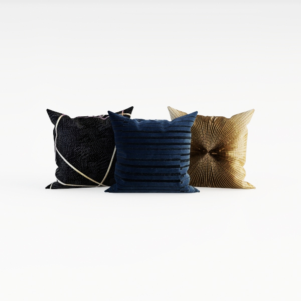 Woaboy Set of 2 Decorative Linen Fringe Throw