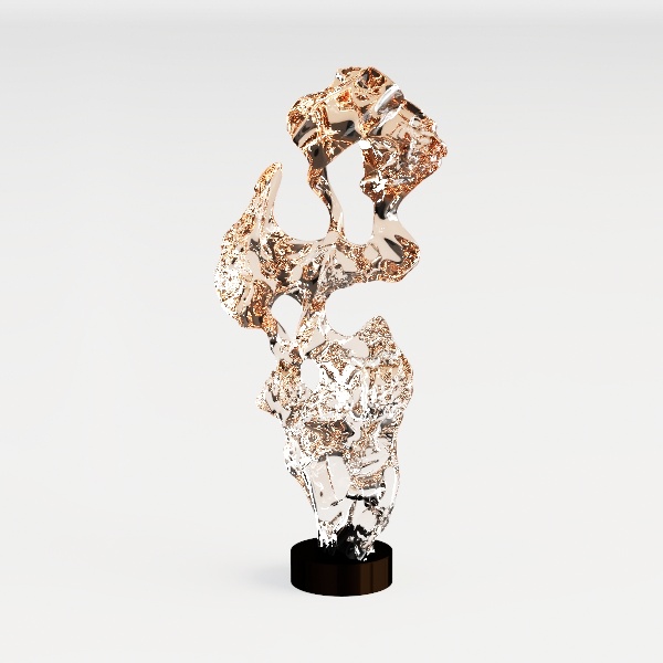 Artificial Silk Flowers Beige 10 Stems