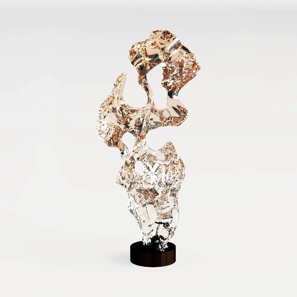 Artificial Silk Flowers Beige 10 Stems