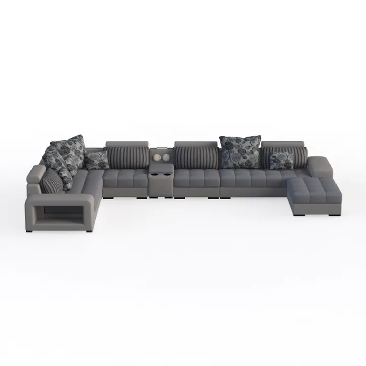 HONBAY Modular Sectional Sofa with Storage, Sleepe