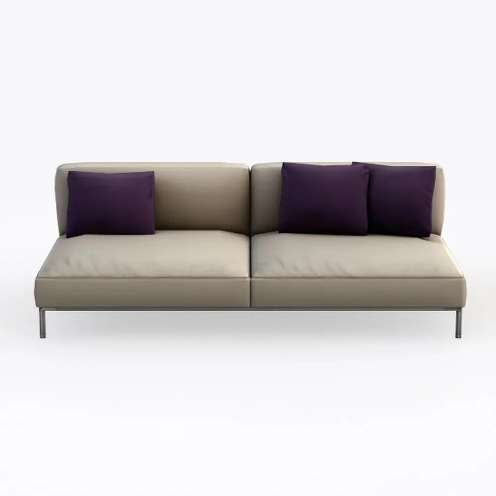 Manhattan Comfort Verandah 112” Chenille Sofa with