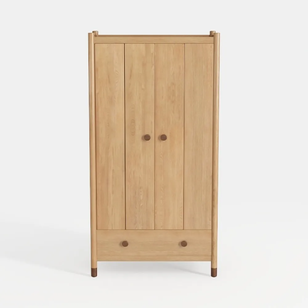 Prepac Yaletown 72" Tall Storage Cabinet with Wood