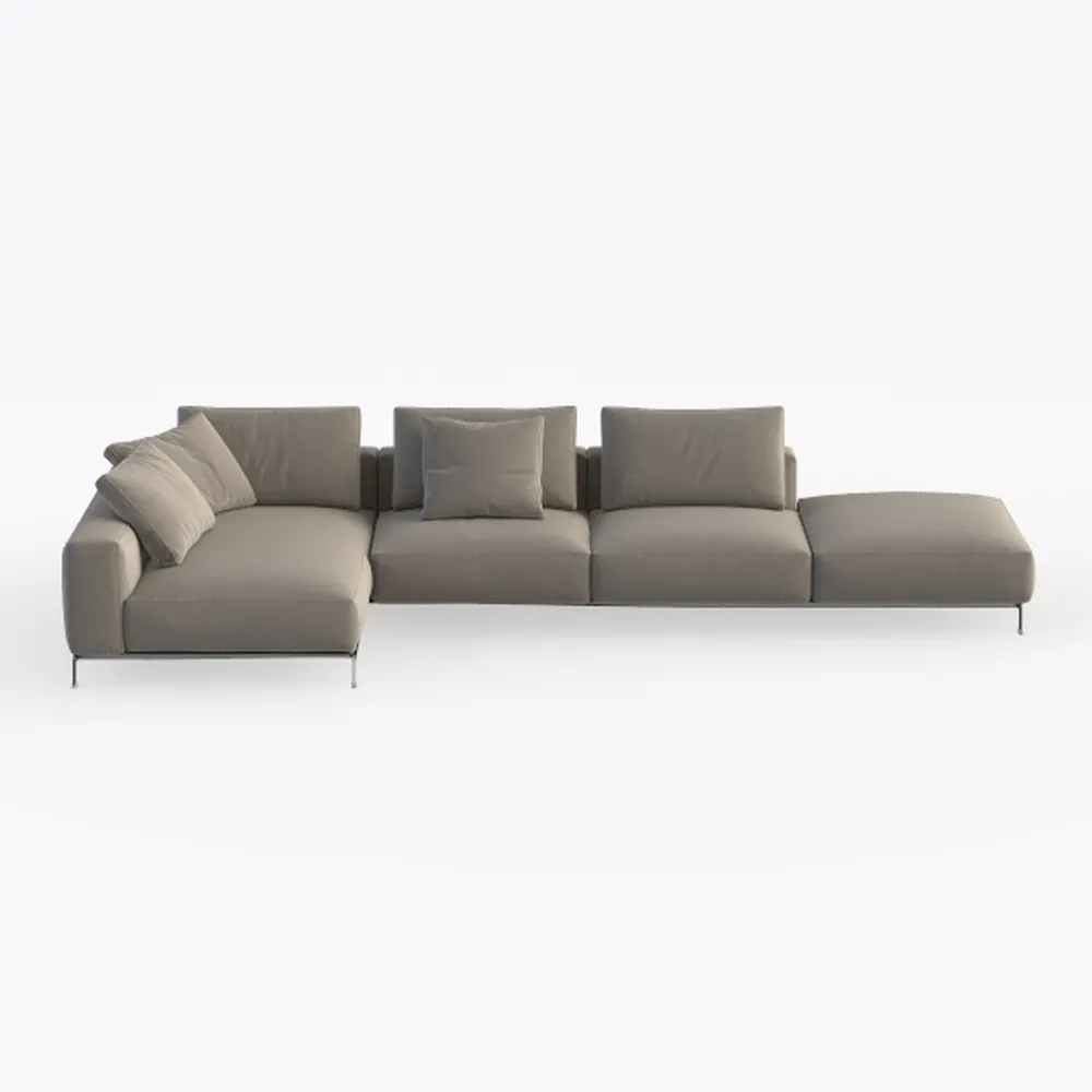 SFSUI 120'* 94.5" 3-Piece Sectional Sofa U Shape w