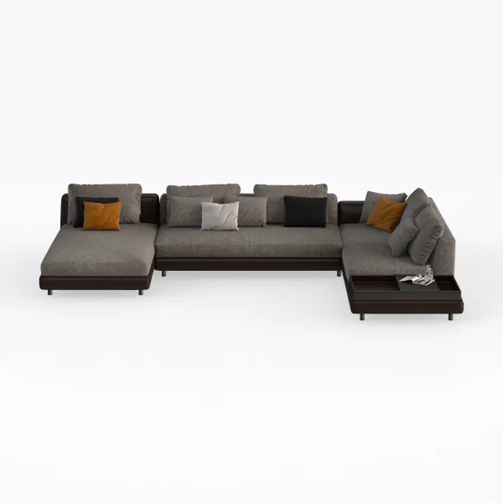 ZeHuoGe L-Shaped Sectional Couches for Living Room