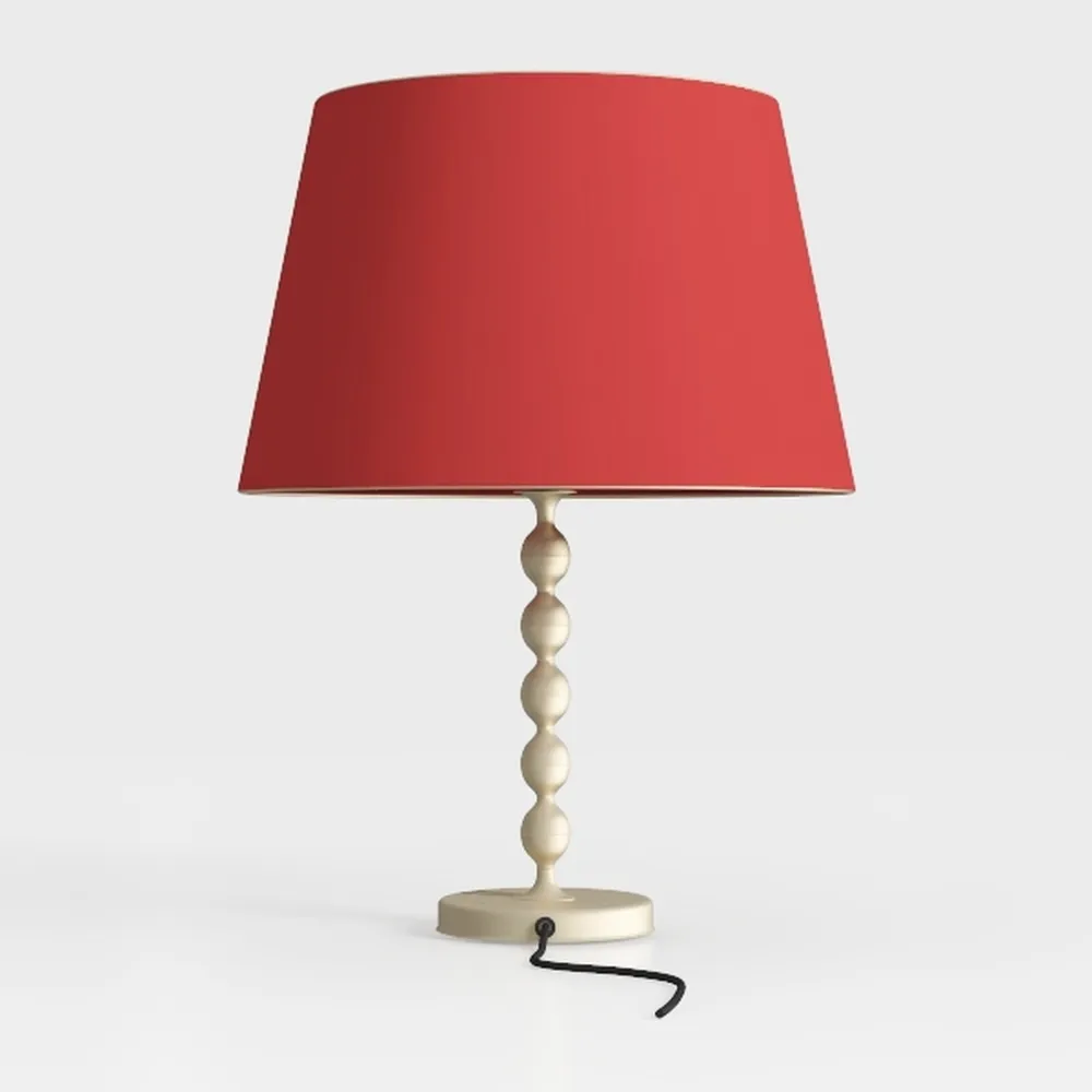 Theisseil Boho Ceramic Bedside Table Lamp for