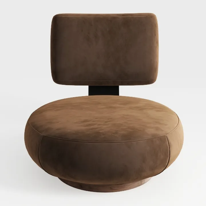 Fabric Accent Chair, Upholstered Armchair with 