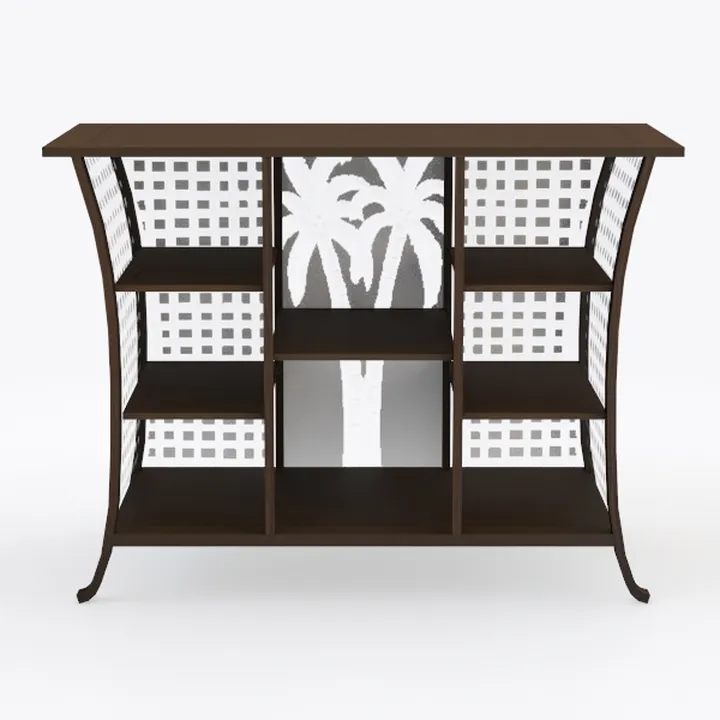 Hospitality Rattan Coco Palm Patio Home Bar