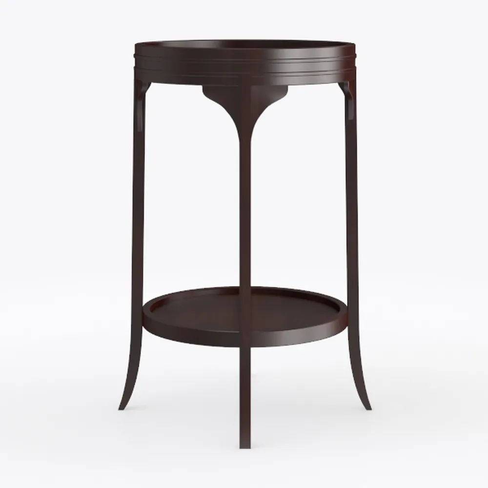 Roundhill Furniture Perth Contemporary Round End