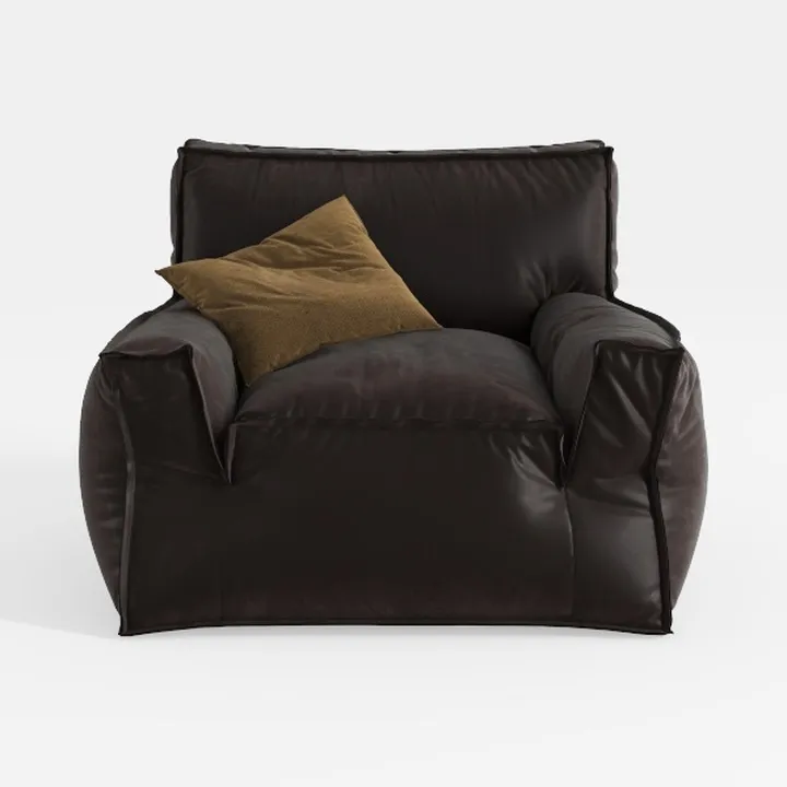 Big Joe Dorm Bean Bag Chair with Drink Holder 