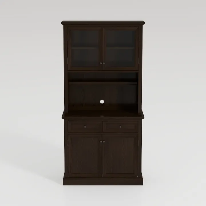 YESHOMY Corner Cabinet,Storage Cupboard with Doors