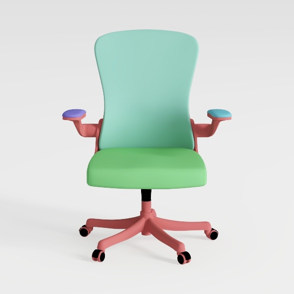 Ergonomic Home Office Chair Armless Computer