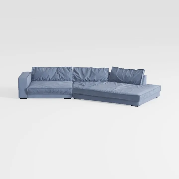 Furmax Sectional Couches for Living Room, U-Shaped