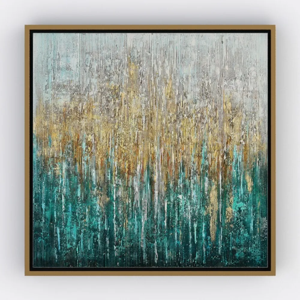 InSimSea Framed Canvas Wall Art Vintage Decor