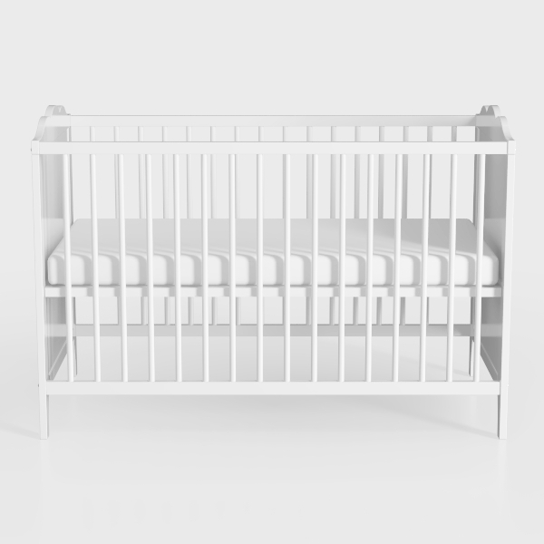 Pasadena White 3-in-1 Convertible Crib