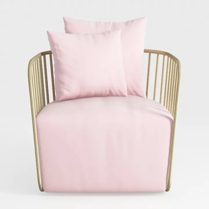 Giantex Modern Velvet Accent Chair - Mid-Century U