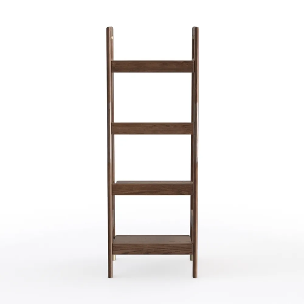 Casual Home Manhasset Slatted 4-Shelf Folding Book