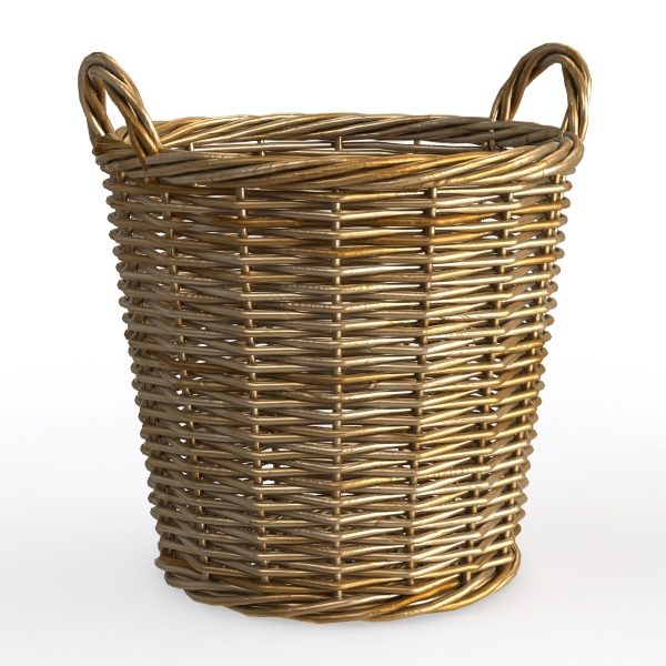 Bamboo woven bucket