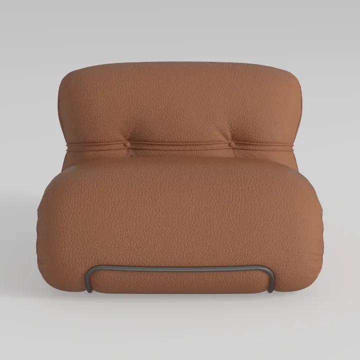 Modern Modular Chenille Sofa 1 Pieces Living Room 