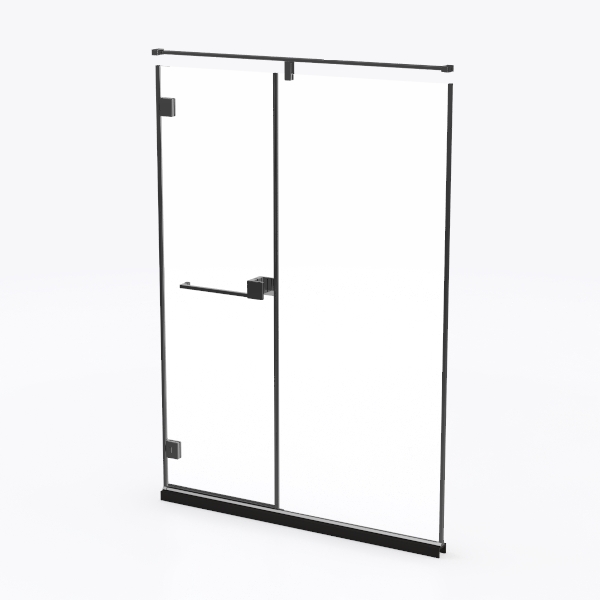 DELAVIN 56&quot;-60&quot;W x 75&quot;H Frameless Shower Door