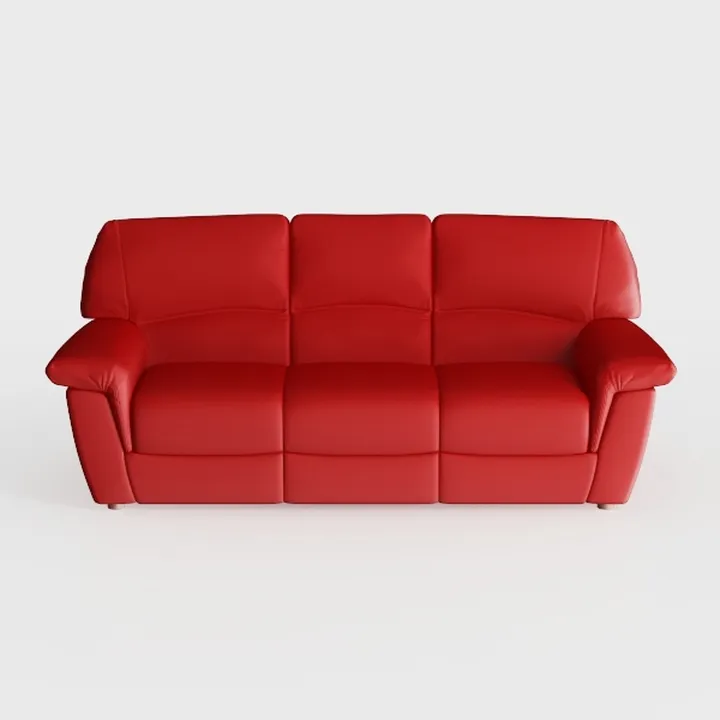 Michael Modern Faux Leather Upholstered