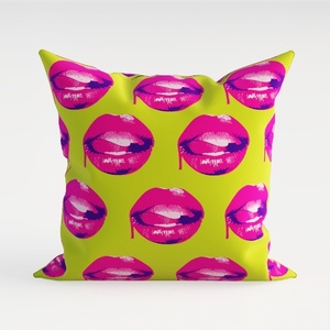 throw pillow-Pop Art Inspired