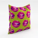 throw pillow-Pop Art Inspired Right 45 Degree View