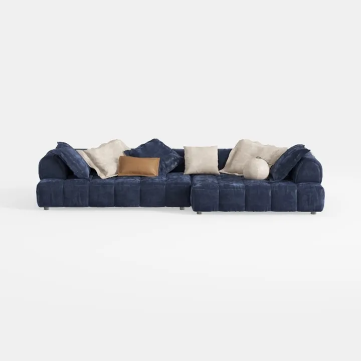131'' Large Sectional Couches with Chaise Lounge 