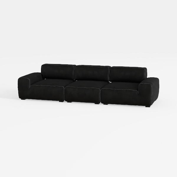 Meridian Furniture 141Black-S4 Indulge Collection
