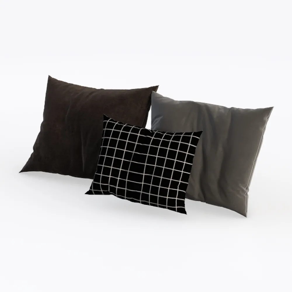 MIULEE Faux Fur Plush Decorative Throw Pillow