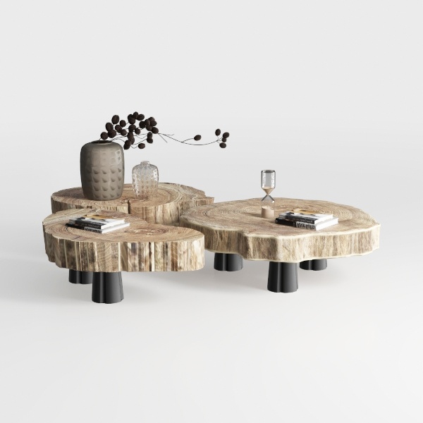 Contemporary Tropical-coffee table