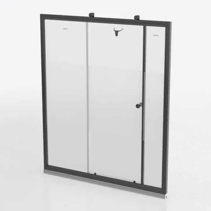 Bathtub Shower Door - 58-60" W×59" H Adjustable