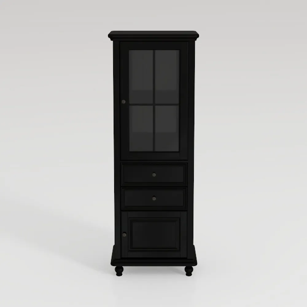 YESHOMY Corner Cabinet,Storage Cupboard with Doors