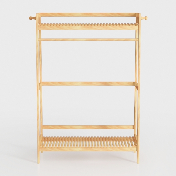3 Tier Bamboo Shoe Rack for Closet Free Standing