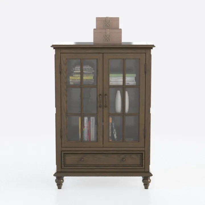 Farmhouse End Table with Charging Station Set